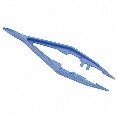 FIRST AID ONLY 17020 Forceps Plastic Blue 3-1/2 L
