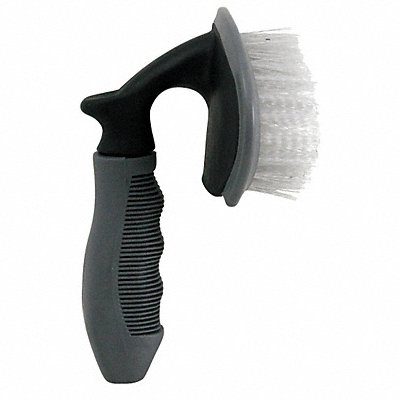 CARRAND 93027 Tyre Brush 6-3/4 L Grey White
