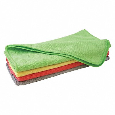 CARRAND 45067 Microfiber Cloth 12 x 16 Assorted PK12