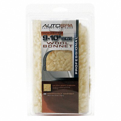 CARRAND 40405AS Polishing Bonnet 9 to 10 in Wool