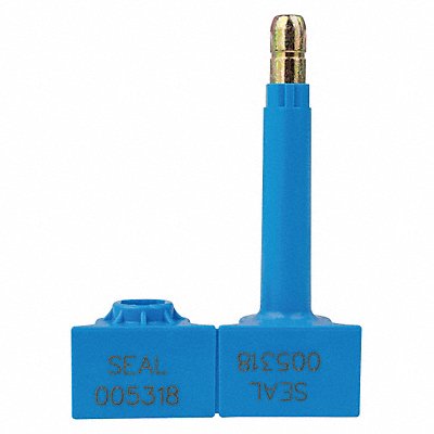 TYDENBROOKS 1061066 Bolt Seals Blue Plastic PK200