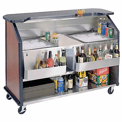 LAKESIDE 886B Portable Bar 63 1/2 in L SS