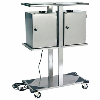 LAKESIDE 696 Food Carrier Box Side-Load Silver