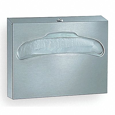 BRADLEY 583000000 Toilet Seat Cover Dispenser SS Satin
