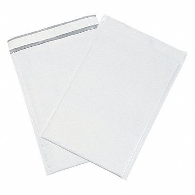 GRAINGER 39UK66 Poly Mailers LDPE Self Sealing PK100