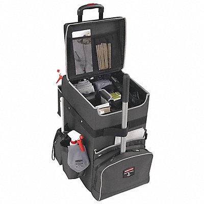 RUBBERMAID COMMERCIAL PRODUCTS 1902465 Housekeeping Cart 25 in H