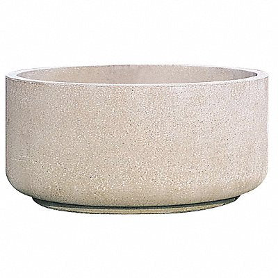 WAUSAU TILE TF4135W22 Planter Round 72in.Lx72in.Wx36in.H