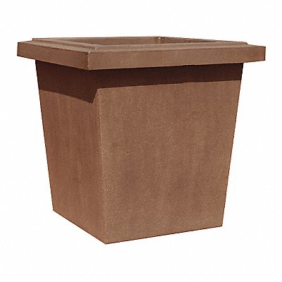 WAUSAU TILE TF4196W22 Planter Square 36in.Lx36in.Wx36in.H