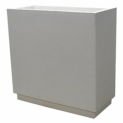WAUSAU TILE TF4355W22 Planter Rectangle 36in.Lx16in.Wx36in.H