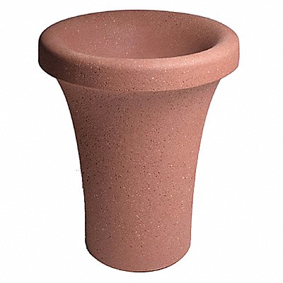 WAUSAU TILE SL4091W22 Planter Round 24in.Lx24in.Wx36in.H