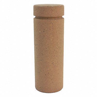 WAUSAU TILE TF6018W22 Bollard Round 18in.Lx18in.Wx52in.H