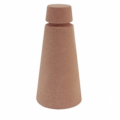 WAUSAU TILE TF6071W22 Bollard Round 9in.Lx18in.Wx34in.H