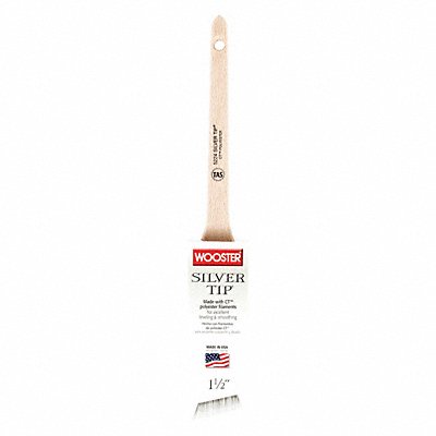 WOOSTER 5224112 Paint Brush 1.5 Angle Sash PET 2 3/16 L