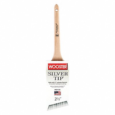 WOOSTER 5224212 Brush 2.5 AngleSash Polyester 2 11/16 L