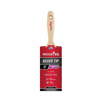 WOOSTER 52233 Paint Brush 3 in Wall Polyester Soft