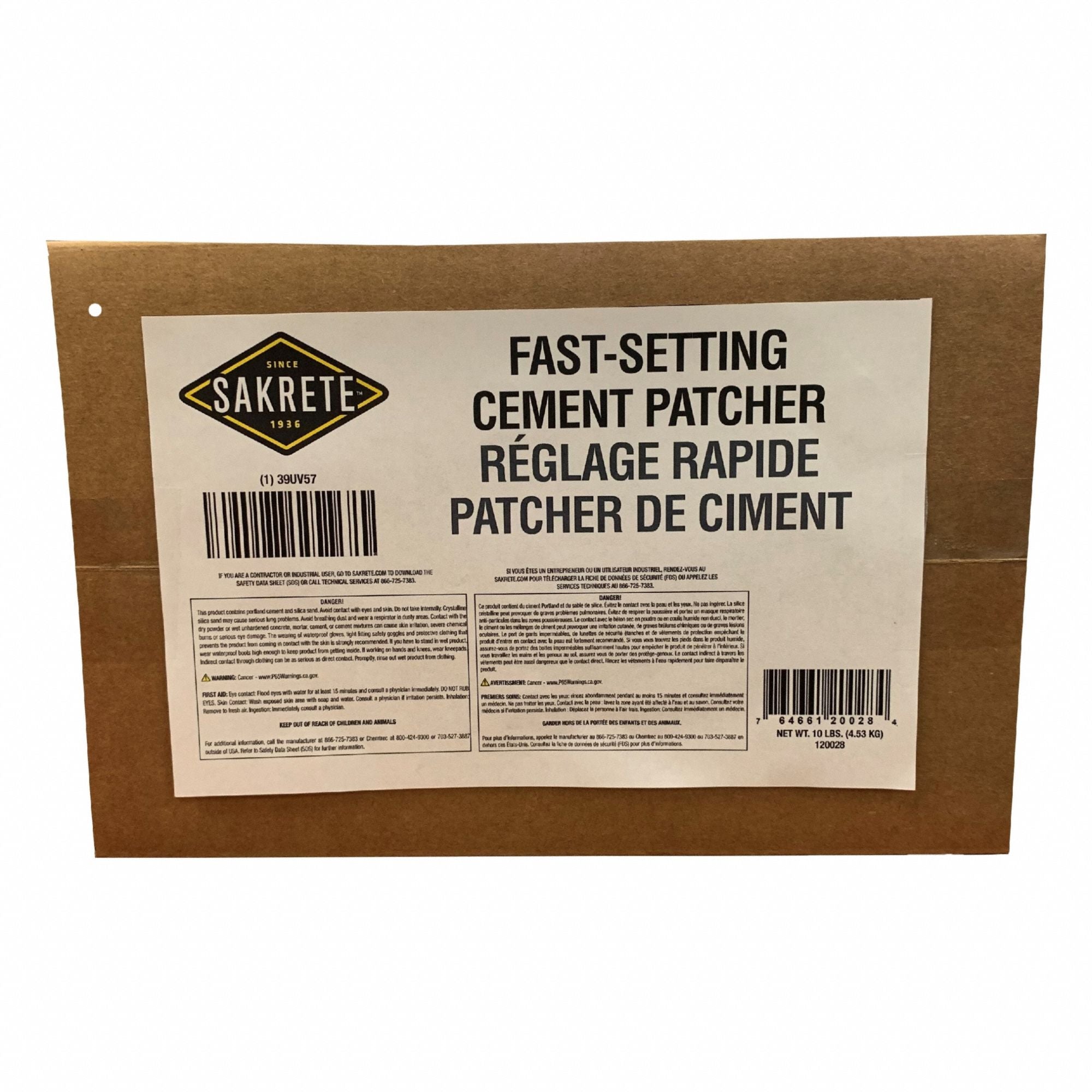 SAKRETE 120028 Concrete Repair Compound 10 lb