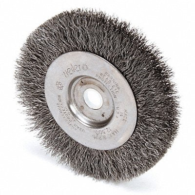 WEILER 93111 Wire Wheel Brush Crimped Wire 4 in Dia