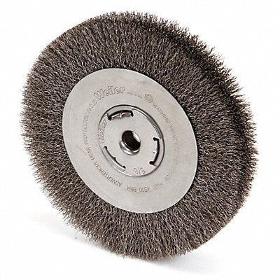 WEILER 93114 Crimped Wire Wheel Brush Arbor 8 In.