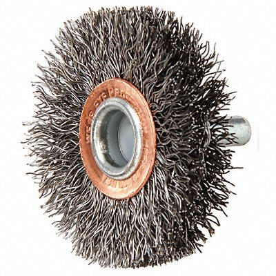 WEILER 90118 Crimped Wire Wheel Brush Stem 2 In.