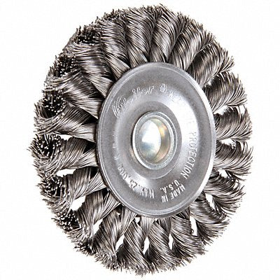 WEILER 94105 Knot Wire Wheel Brush Stem 3-1/4 In.