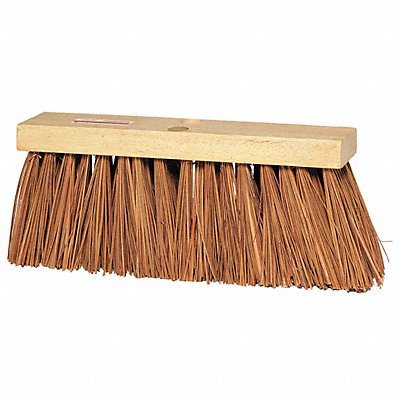 TOUGH GUY 3A324 Push Broom Head Tapered 16 Sweep Face