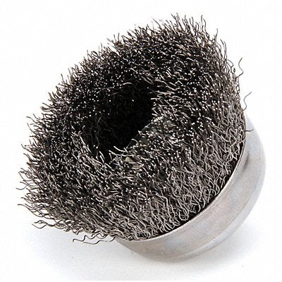 WEILER 93243 Crimped Wire Cup Brush 3 in 0.014 in