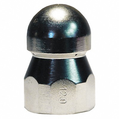 GRAINGER AL0124722360 Sewer Nozzle Size 12 3/8 (F)NPT5000 psi