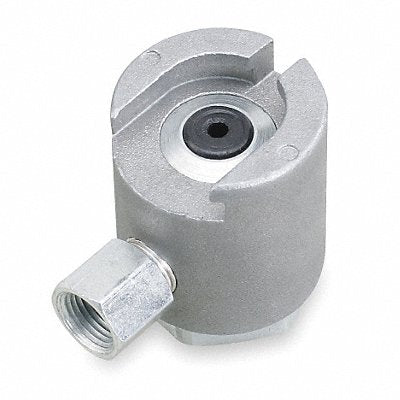 WESTWARD 3APG5 Grease Gun Coupler Right Angle 1/8 NPT