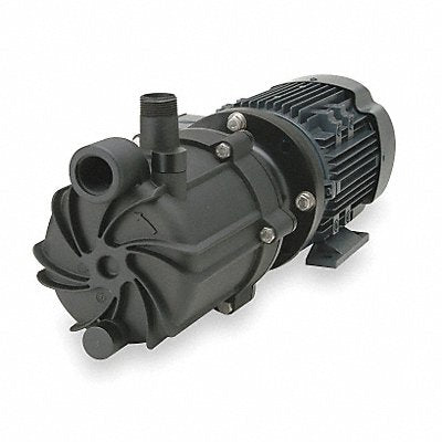 FINISH THOMPSON SP10V3M218 Magnetic Drive Pump 1in MNPT 1hp PVDF