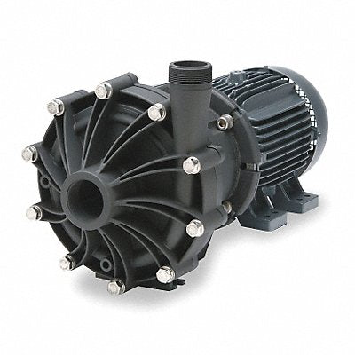 FINISH THOMPSON DB22V3T21M239 Magnetic Drive Pump 2in MNPT 10hp PVDF