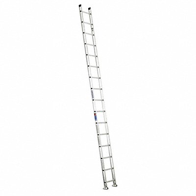 WERNER D15161 Ladder 16 ft.H 18-1/8 In W Aluminum
