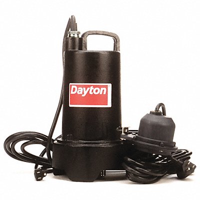 DAYTON 3BB80 Submersible Sump Pump 15ft 13in 120VAC