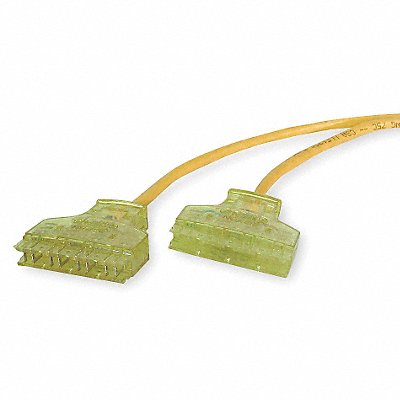 HUBBELL PREMISE WIRING 6110PCL3 Patch Cord Cat 6 Booted Yellow 3.0 ft.