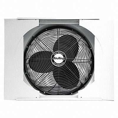 AIR KING 9166 Plstc Window 11.5 L 27 W Whole House Fan