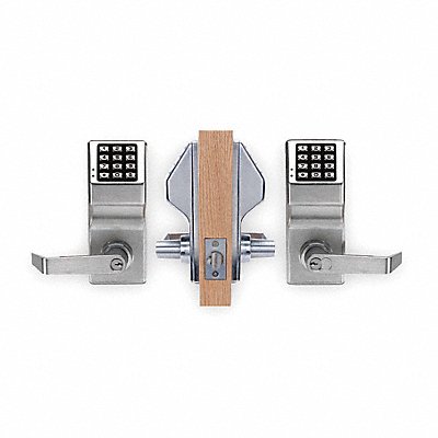 TRILOGY BY ALARM LOCK DL5200US26D Electronic Lock Satin Chrome 12 Button