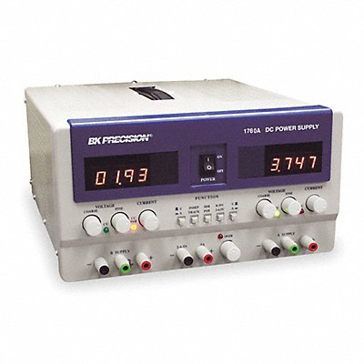 B K PRECISION 1760A Power Supply DC Triple Out 0-30 4-6.5V