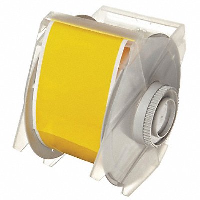 BRADY 96061 Tape Yellow 50 ft L 2-1/4 in W