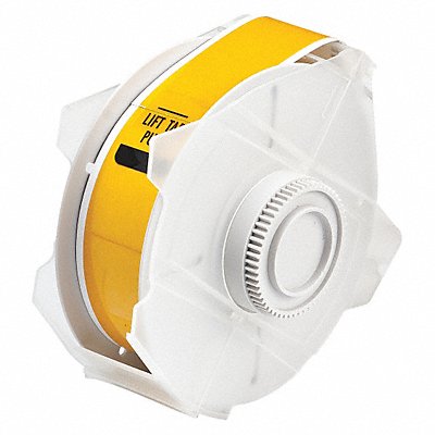 BRADY 96062 Tape Yellow 50 ft L 1-1/8 in W
