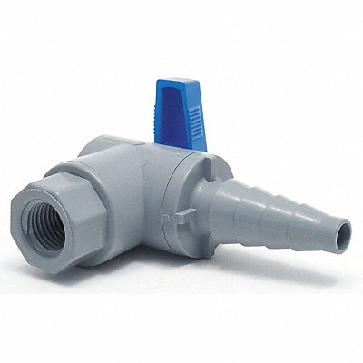 GRAINGER 6571190 Manual 2-Way Ball Valve NPT PVC