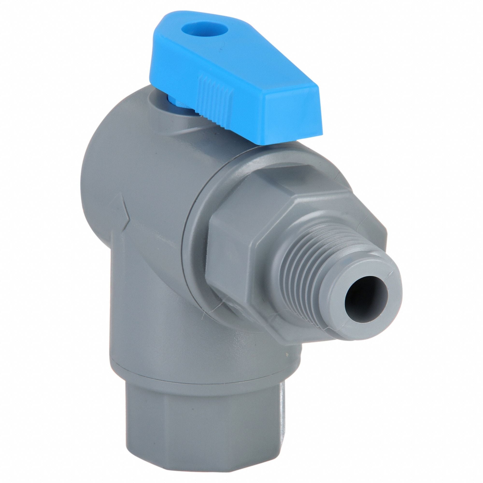 GRAINGER 7153790 Manual 2-Way Ball Valve NPT PVC