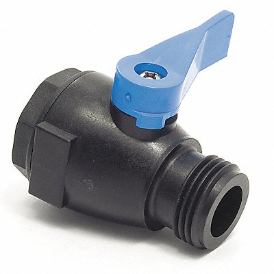 GRAINGER 7050090 Manual 2-Way Ball Valve GHT PVC