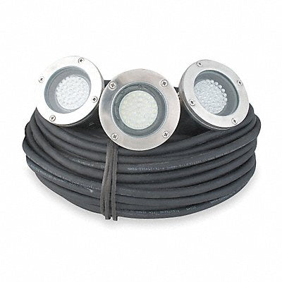 DAYTON 3CPW1 Lighting System 120W 100ft Cord L 3 bulb