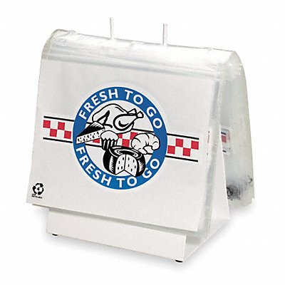 GRAINGER 3CUC4 Food Bag 7 1/2 in L 7 1/2 in W PK2000