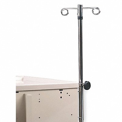 METRO MBA667 IV Pole 47-1/2 H x 9-1/2 In W 2 Hooks