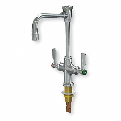 WATERSAVER FAUCET COMPANY L414VB55LE Gooseneck Chrome Brass 3.0gpm