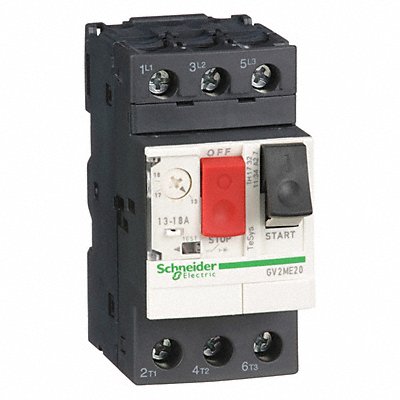 SCHNEIDER GV2ME20 Manual Motor Starter IEC PushButton Therm