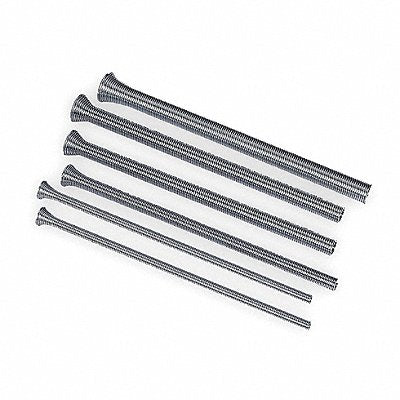 WESTWARD 3CYP3 Spring Tube Bender Set 6 Pc 1/4-5/8 In