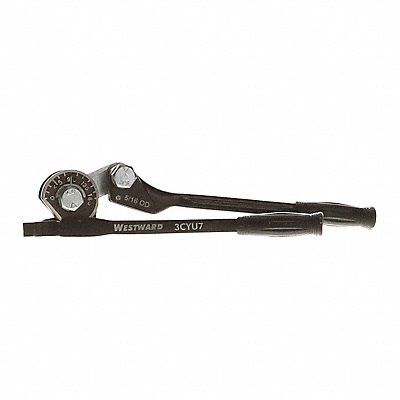 WESTWARD 3CYU7 Tube Bender Die Cast Aluminiuminum 7 1/2 in L