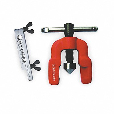 WESTWARD 3CYV1 Flaring Tool Single 3/16-5/8 Chrome