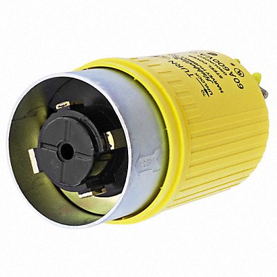 HUBBELL HBL26419 LckPlg Strt 60 A Yellow PlyBt Tph 4Blds